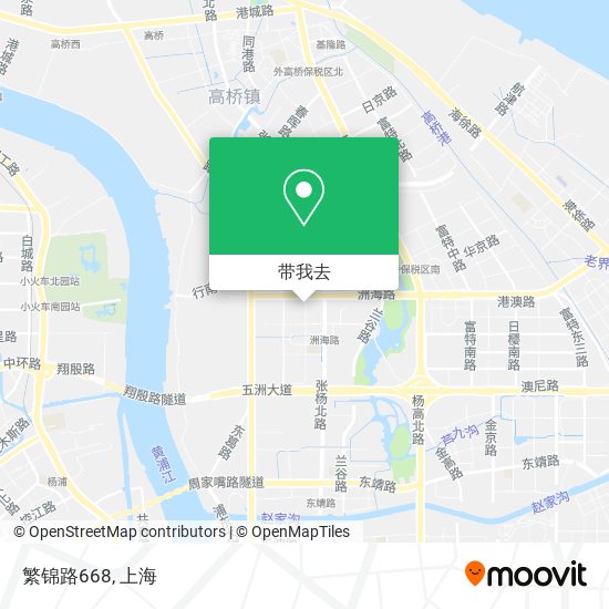 繁锦路668地图