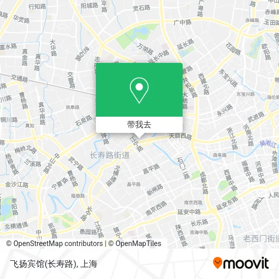 飞扬宾馆(长寿路)地图