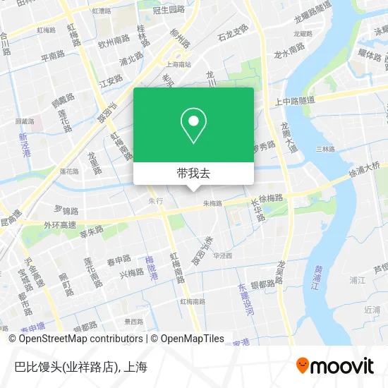 巴比馒头(业祥路店)地图