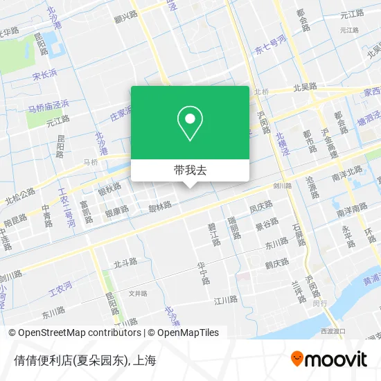 倩倩便利店(夏朵园东)地图