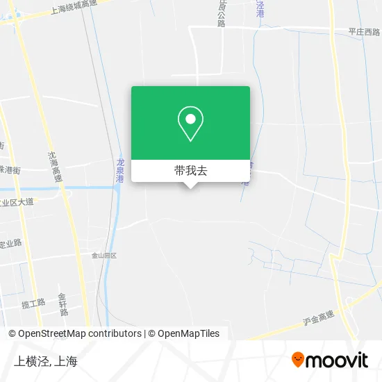 上横泾地图