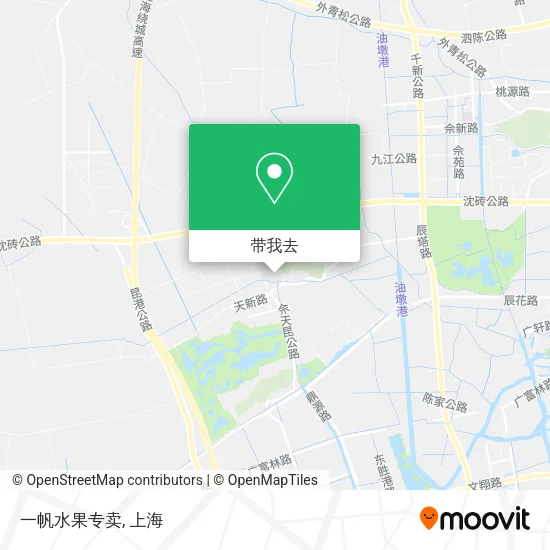 一帆水果专卖地图