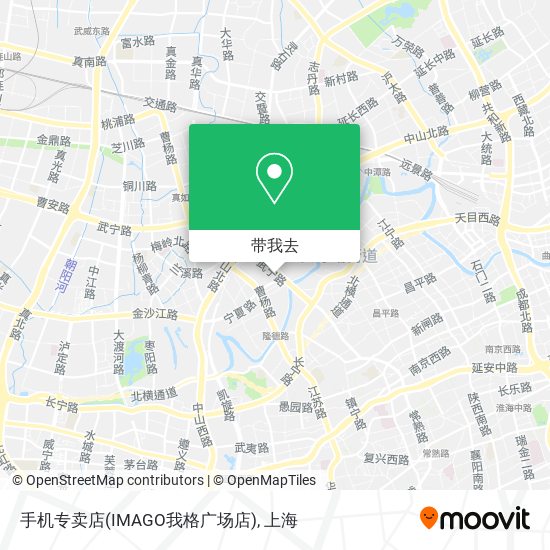 手机专卖店(IMAGO我格广场店)地图