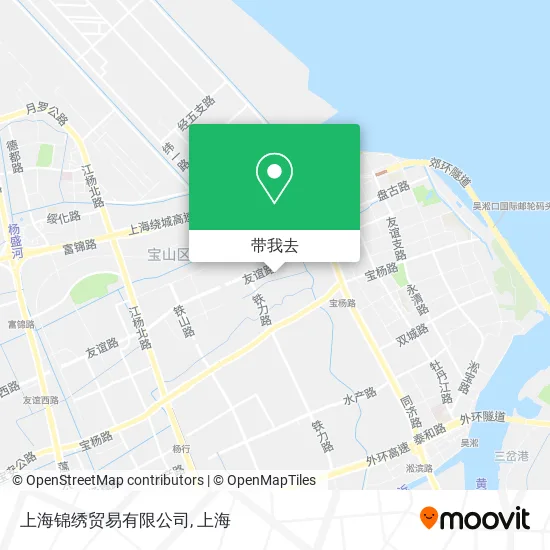 上海锦绣贸易有限公司地图