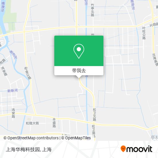 上海华梅科技园地图