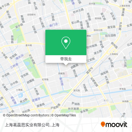 上海葛蕊思实业有限公司地图