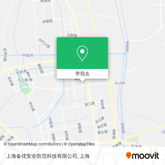 上海备优安全防范科技有限公司地图