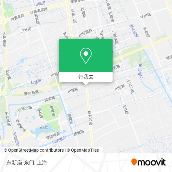 东新庙-东门地图