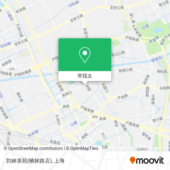 韵林茶苑(栖林路店)地图