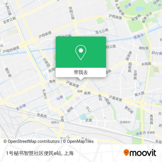 1号秘书智慧社区便民e站地图