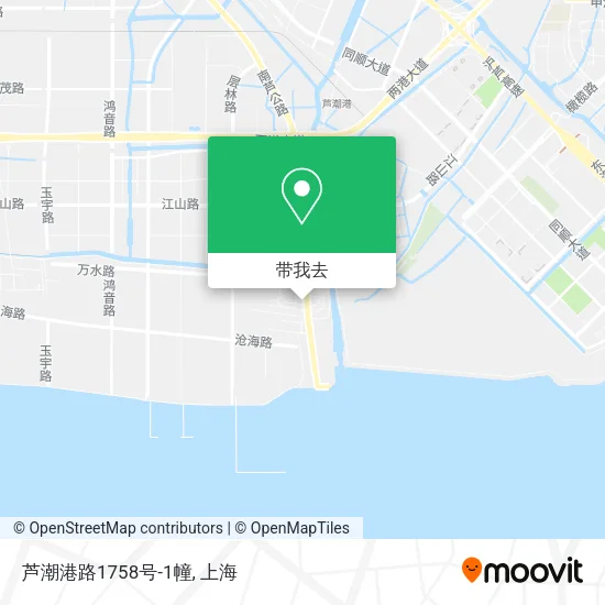 芦潮港路1758号-1幢地图