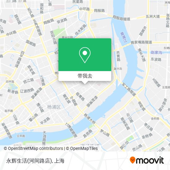 永辉生活(河间路店)地图