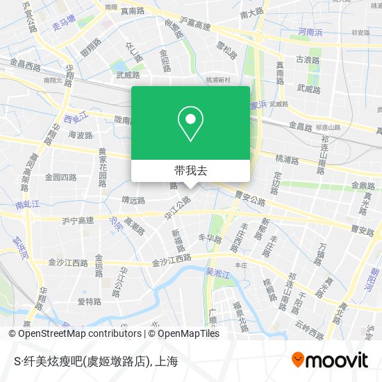 S·纤美炫瘦吧(虞姬墩路店)地图
