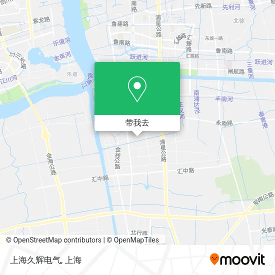 上海久辉电气地图