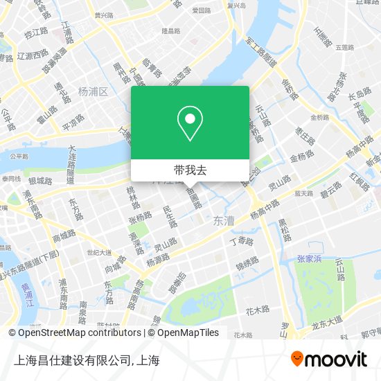 上海昌仕建设有限公司地图