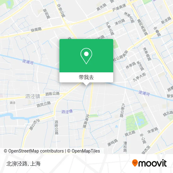 北泖泾路地图