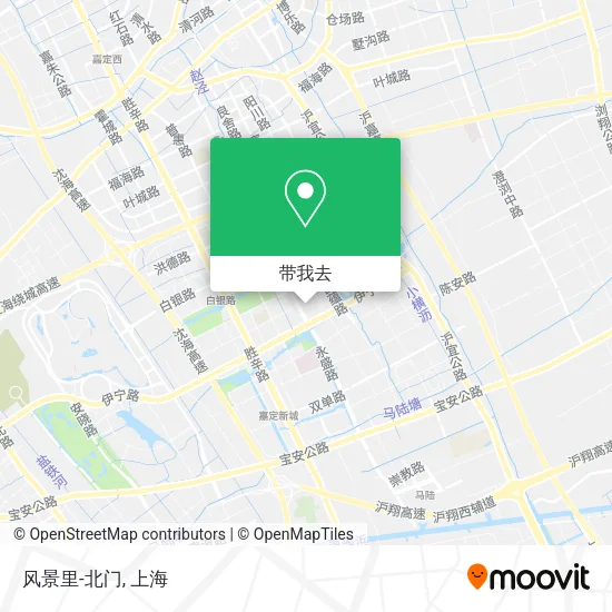 风景里-北门地图