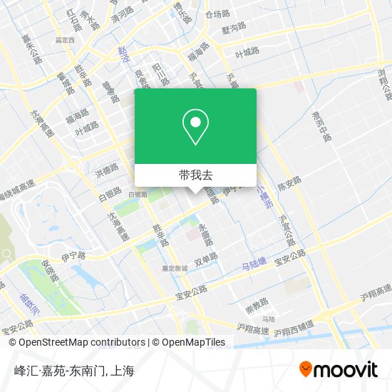 峰汇·嘉苑-东南门地图