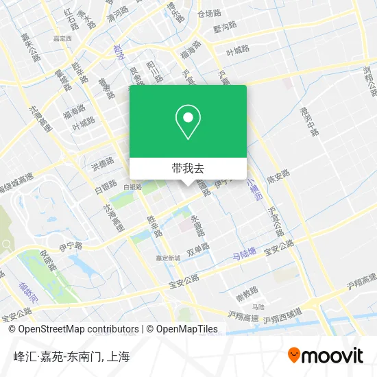 峰汇·嘉苑-东南门地图