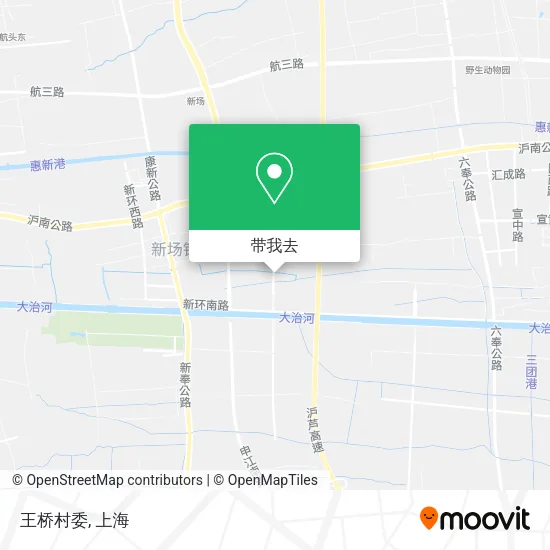 王桥村委地图