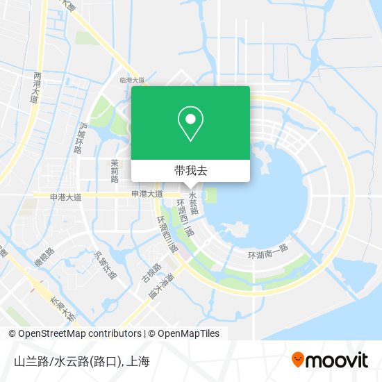 山兰路/水云路(路口)地图