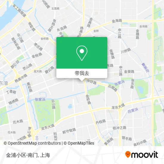 金浦小区-南门地图