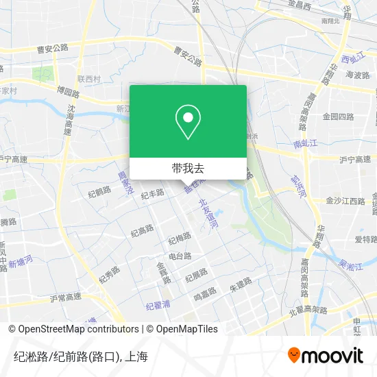 纪淞路/纪前路(路口)地图