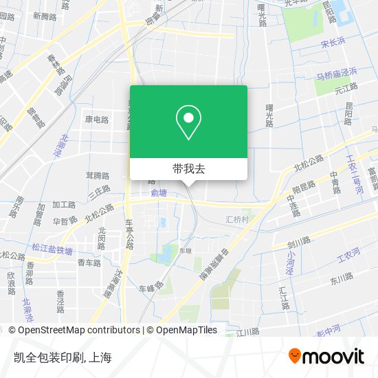凯全包装印刷地图