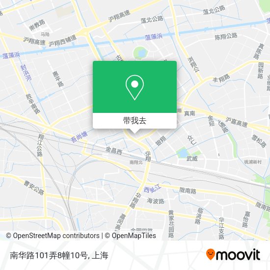 南华路101弄8幢10号地图