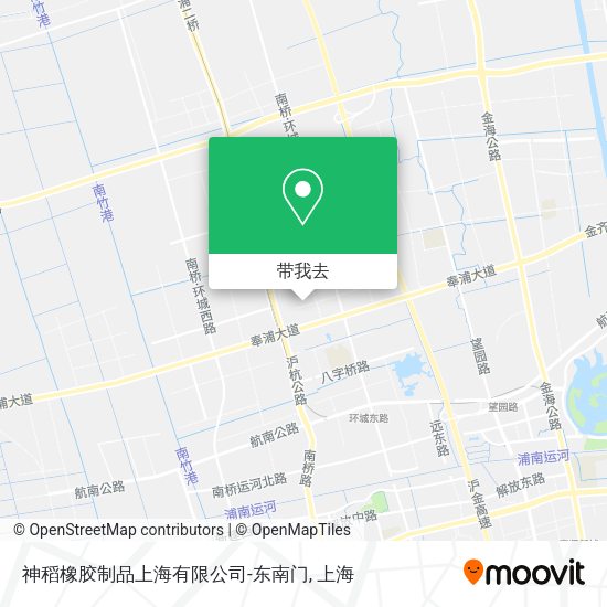 神稻橡胶制品上海有限公司-东南门地图