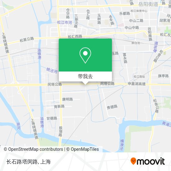 长石路塔闵路地图