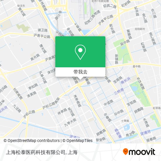 上海松泰医药科技有限公司地图