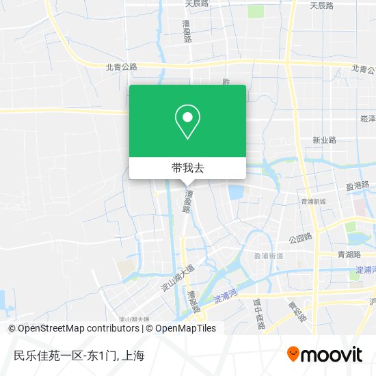 民乐佳苑一区-东1门地图