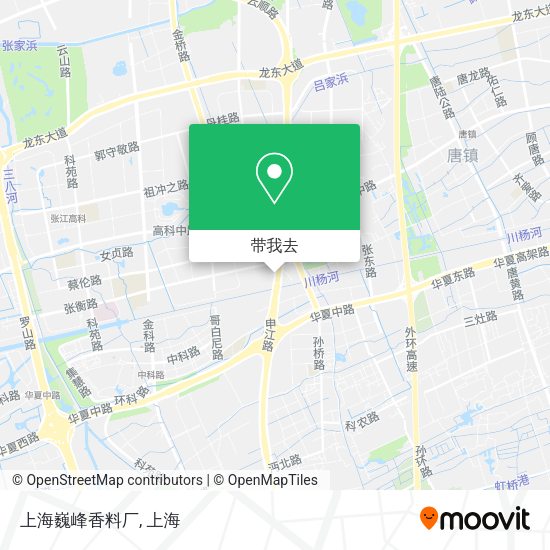 上海巍峰香料厂地图