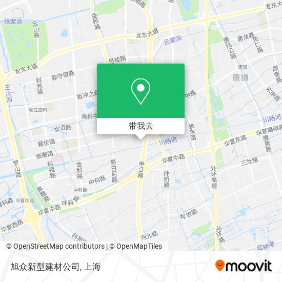 旭众新型建材公司地图