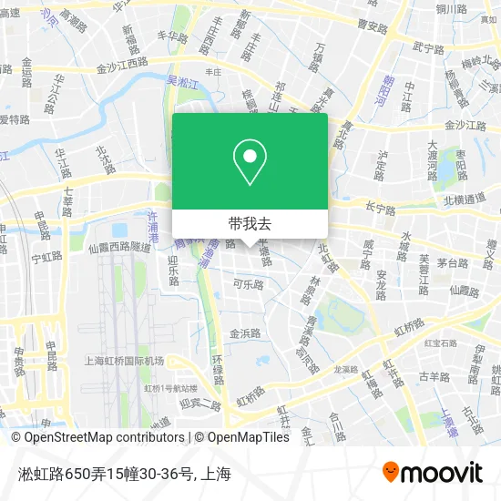 淞虹路650弄15幢30-36号地图