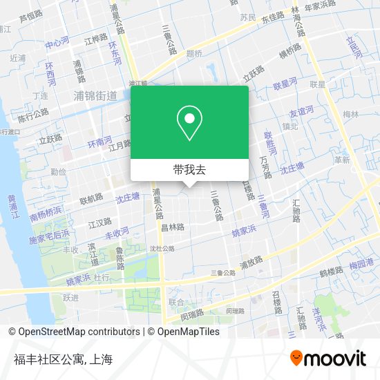 福丰社区公寓地图