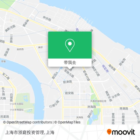 上海市浙庭投资管理地图