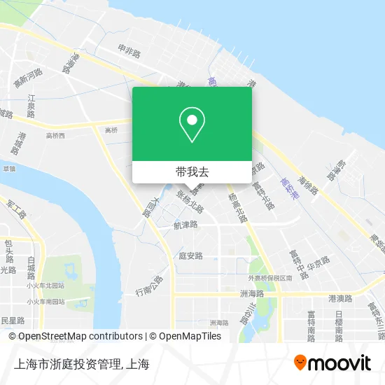 上海市浙庭投资管理地图