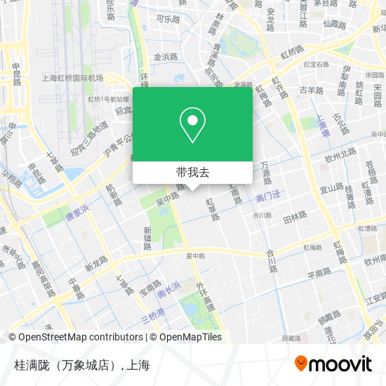 桂满陇（万象城店）地图
