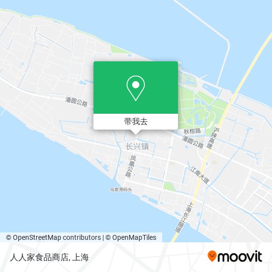 人人家食品商店地图