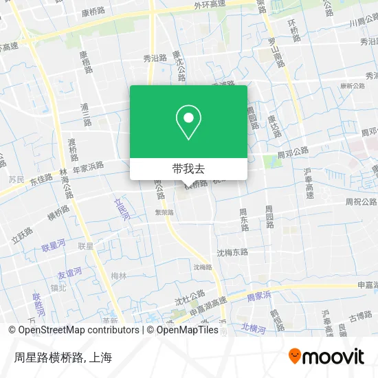 周星路横桥路地图