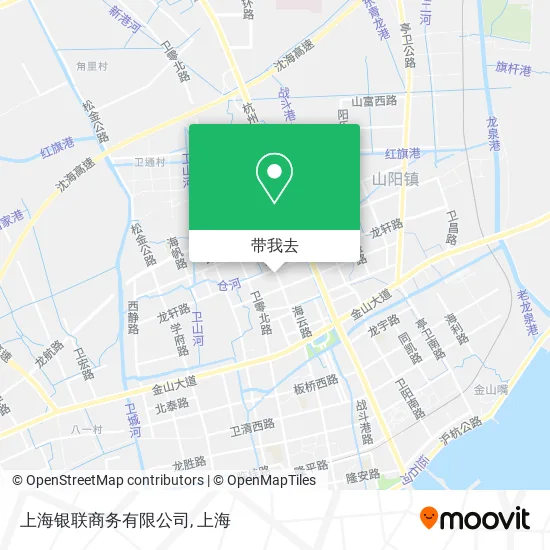 上海银联商务有限公司地图