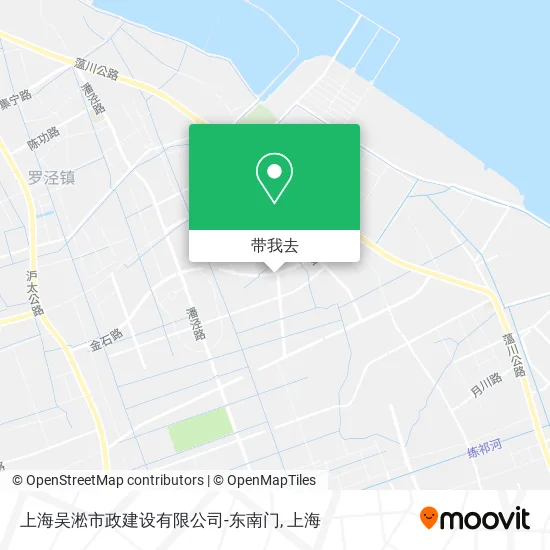 上海吴淞市政建设有限公司-东南门地图