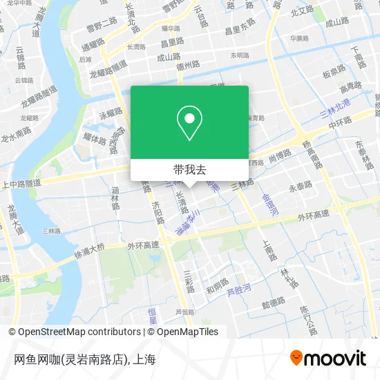 网鱼网咖(灵岩南路店)地图
