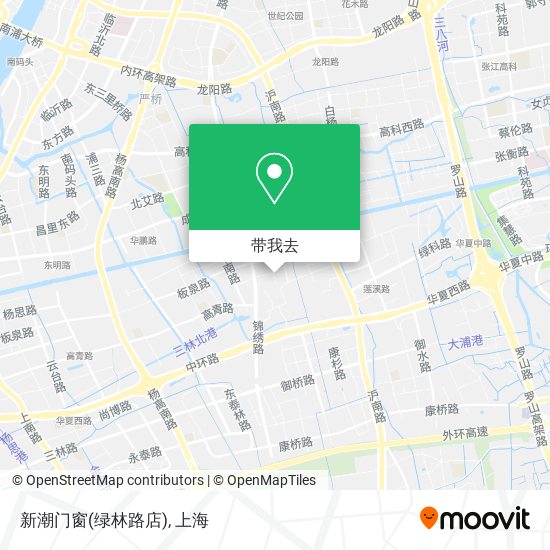 新潮门窗(绿林路店)地图
