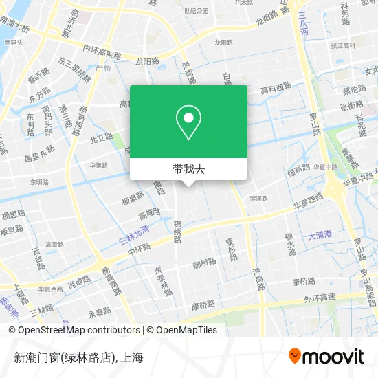 新潮门窗(绿林路店)地图