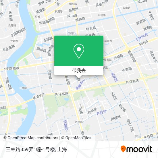 三林路359弄1幢-1号楼地图