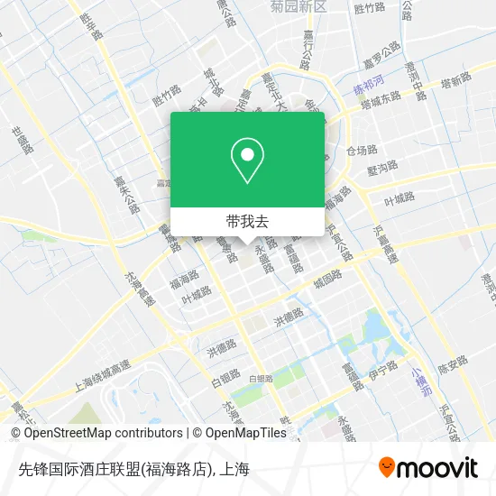 先锋国际酒庄联盟(福海路店)地图
