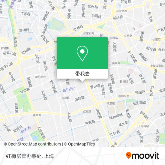 虹梅房管办事处地图